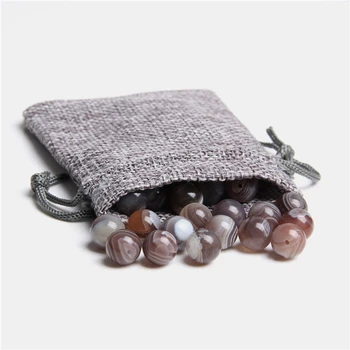 Naturlige og Botswana agater sten perler 6mm 8mm 10mm agater spacer løs håndlavet perler til smykkefremstilling af armbånd engros