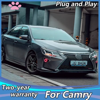 Bil Styling til Toyota-2018 Camry Forlygte camry LED Forlygte LED KØRELYS hid H7/D2H forlygte Tilbehør