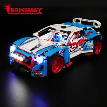 BriksMax Belysning Kit Til 42077 Technic Serien i Rally Bil，(IKKE Omfatter Model)
