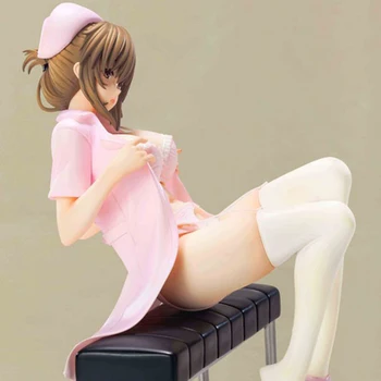 24cm Animationsfilm Boku Til Sygeplejerske Ikke Kenshuu Nisshi Akagi Mio Sexede Piger Action Figur PVC Samling Model Dukker Legetøj til Gaver