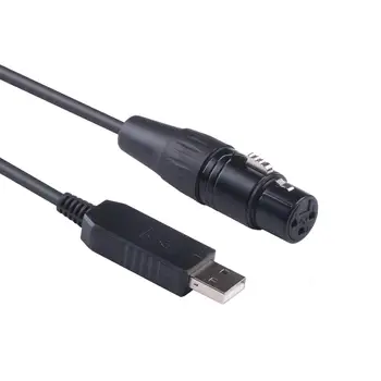 USB-RS485-DMX Kontrol DMX512 DMX400 DIY-Seriel Converter Lys Fase Controller Udstyr Kabel