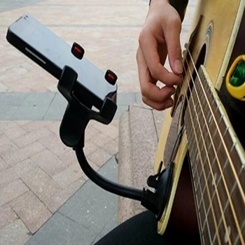 Telefonen Holder Stand for Guitar Street Synge lyrics Song Bil Sucker Kopper Støtte Indehaveren Musikere Guitar Stå Tilbehør