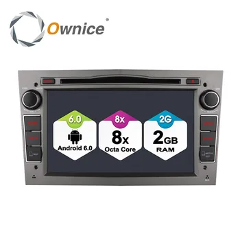 Ownice C500 Octa Core Android 6.0 Bil DVD-Afspiller Til Opel Astra H Vectra Corsa Zafira B C G med 2 gb RAM, der Understøtter 4G LTE-Netværk