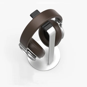 Universal Aluminium Legeret Metal Hovedtelefon Stå Beslag High-end H-stå Headset-Holder med Anti-skid Pad 267mm