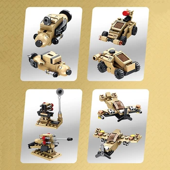 12 I 1 549 PC ' tal toy byggesten Missil-Blokke sætter dreng kompatibel med hæren mursten