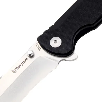 TANGRAM Stor kniv Jagt Folde Kniv TG4001A1 G10 Knive Overlevelse Bærbare Kniv Top Kvalitet Acuto440c Rustfrit Stål