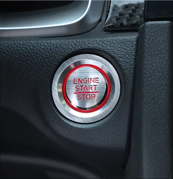 Gælder for Honda ' s 10-Generation Civic Center Control-Tasten nede, Dekoration Start Dekorativ Ring