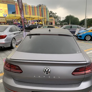 For CC Arteon tagspoiler 2019 Volkswagen Arteon CC-Tag Spoiler ABS plast Materiale Bil bagskærm Farve hækspoiler