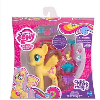 Hasbro Min Lille Pony: Venskab Er Magic Søde logo Serie Luksus Pony Toy Mode Fluttershy Dukke Model Toy