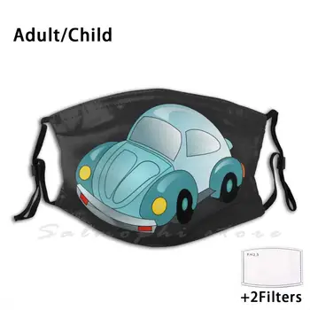 Bil Voksne Børn Anti Dust Filter Diy Maske Bil Bleu Kids Søn Søn Gave Fra Mor, Far Gave Til Søn Baby Grafisk