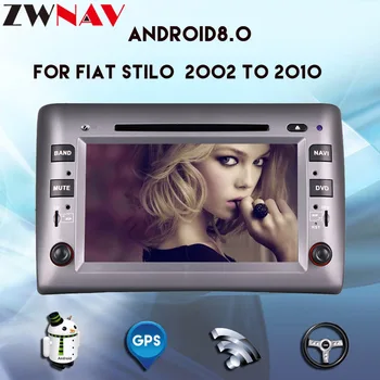 Octa 8 core Android 8.0 Car multimedia Afspiller hovedenheden For Fiat Stilo 2002-2012 bil dvd-afspiller autostereo GPS-Navigation, Radio