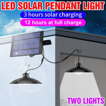 LED Solar Light Udendørs 5V Bærbare Camping Lampe LED Solar Gade Lys 15W 20W Plaza Nødsituation Lampe Vandtæt Lysekrone Pære