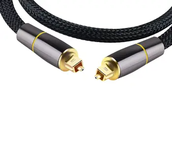 3/10/16ft TosLink fiberoptisk Digital Audio SPDIF Optisk Kabel Ledning OD5.0 Wire Kompatibel ADAT -, Dolby Digital,Pro Audio-Kort