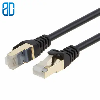 CAT7 Ethernet-Kabel Dobbelt Afskærmet 10 Gigabit 600MHx Ethernet Patch Kabel, SSTP Høj Hastighed RJ45 LAN-Netværk Kabel til Modem