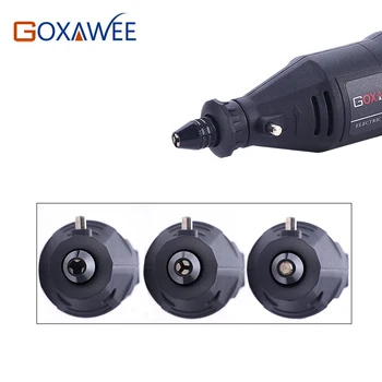 GOXAWEE 1pc 0.5-3.2 mm Multi Nøglefri Borepatron For Dremel Roterende Værktøjer Keyless-Boret Chucks Adapter Omformer 8X0.75MM