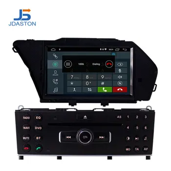 JDASTON Android 10.0 Bil DVD-Afspiller Til Mercedes Benz GLK 2008 2009 2010 GPS Navigation 1 Din Bil Radio Stereo Lyd og Multimedier