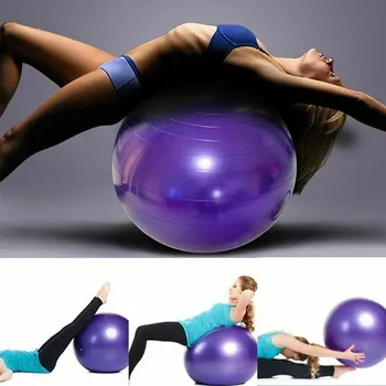 75cm Yoga Bolden Fitness Bolde, Sport Pilates Fødende Fitball Træning Træning Massage Bold Gym ball Anti Burst Pumpe#g4
