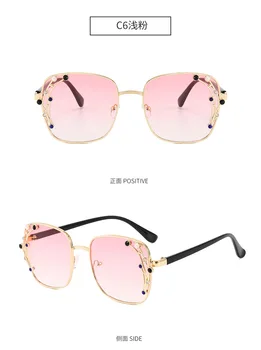 Fashion Kvinder Solbriller Brand Design for Kvinder Vintage solbriller Dame Luksus Solbrille UV400 Shades Brillerne, Oculos de sol mujer