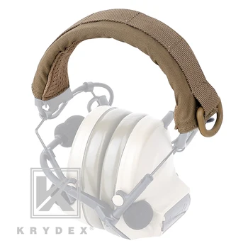 KRYDEX Taktiske Headset Stå Beskyttelse Cover Modulære Hovedbøjle Earmuff Hovedtelefon Stå MOLLE Beskyttelse Tilfældet For HOWARD MSA CB