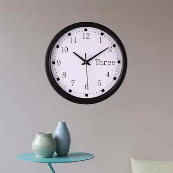 Amecor Kreative Tavs Feje Moderne Overflade Kunst vægure Dekorative Clock digital wall clock børn mekanisme 19jan30