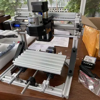 Mini CNC 2417 CNC engraving machine Pcb fræser Træ Udskærings maskine med GRBL kontrol kan tilføje laser hoved