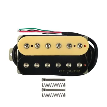 OriPure Vintage Alnico 2 Humbucker Pickup Dobbelt Spole Elektrisk Guitar Hals Afhentning Zebra Farve Guitar Dele ,Kraftfuld Lyd