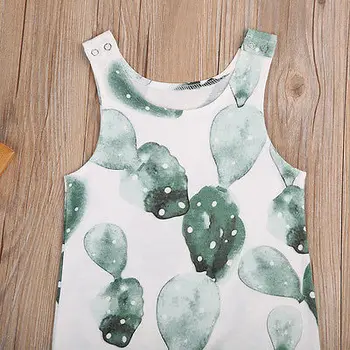 Søde Spædbarn Baby Pige Dreng Kaktus Romper Buksedragt Tøj Playsuit Tøj Toddler Drenge Piger Print Rompers Casual