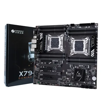 HUANANZHI X79-16D dual X79 bundkort med hukommelse 512G(16*32G) REG ECC dual CPU Intel Xeon E5-2690 V2 3.0 GHz dual CPU køler