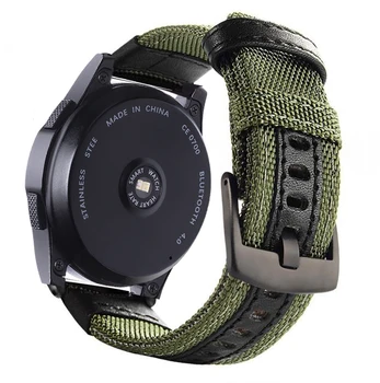 Nylon Strop Til Samsung Galaxy Watch3 41mm Smart ur Sport armbånd Til Galaxy Se 3 45mm Håndledsrem Tilbehør