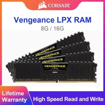 CORSAIR Vengeance LPX 8 GB DDR4 PC4 2400Mhz 3000Mhz 3200Mhz Modul 2400 3000 PC Desktop-computer RAM-hukommelse 16 GB 32 GB DIMM -