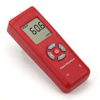 2019 NYE TL-100 Digitale Manometer lufttryk Meter Håndholdte trykmålere Håndholdte U-type differenstryk Meter