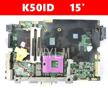 K50ID 1GB 8 Hukommelse Bundkort Til ASUS X5DI K50IE K50I K50ID Laptop Bundkort REV 3.2 DDR3 Testet Arbejder gratis fragt