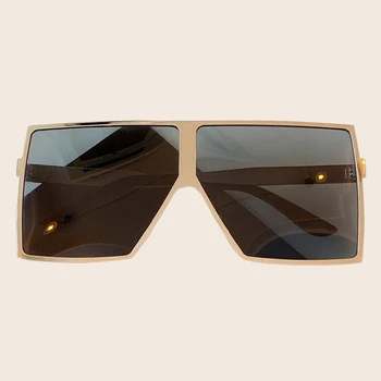 Høj Kvalitet aluminium Stel Nye Fashion Square Solbriller Gafas Mujer очки 2020 женские Luksus UV400 Spejl solbriller Til Kvinder
