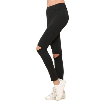 SALSPOR Fashion Kvinder Sport Leggings Yoga Polyester Træning Legging Komfortable Activewear Slim Fit Plus Size Kvinder, der Kører Bukser