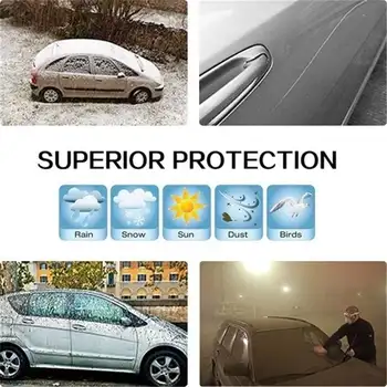 210T Bil Dækning, Parasol Beskyttelse Udendørs Bil Dækker Vandtæt, Støvtæt solsejl Anti-UV-Auto Tilbehør til Sedan og SUV