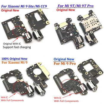 USB-Opladning Port Board Flex Kabel-Stik Dele Med Mikrofon-Modul Til Xiaomi Note 9 9S 8T Mi 9 Se 9T Pro Poco X2 X3 Mix2