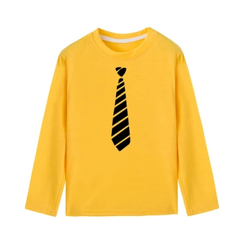 Fashion Børnene Tshirt Klassiske Jakkesæt Bow Tie Herre Toddler Drenge T-shirt Sjove Børn langærmet Casual T-Shirt, Toppe Udstyr