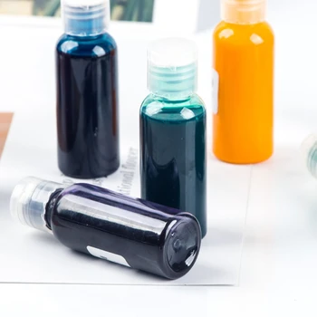 24 Farve Stor Flaske, 30 ml Harpiks Pigment Kit Transparent Epoxy UV-Resin Farve Farve Pigment, Farvestof Fading Modstand