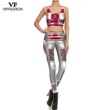 VIP FASHION 2019 Bedst Sælgende Kvinder Leggings 3D-Rum, der er Trykt Krig Passer til Bukser Udendørs Fitness Sport Leggings Til Damer