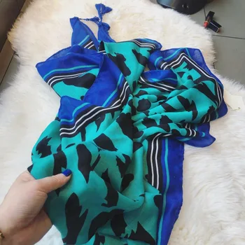 Damer Mode Sexet Leopard Dot Kvast Viscose Sjal Tørklæde Kvinder Af Høj Kvalitet Wrap Pashmina Stjal Bufandas Muslimske Hijab Forfang