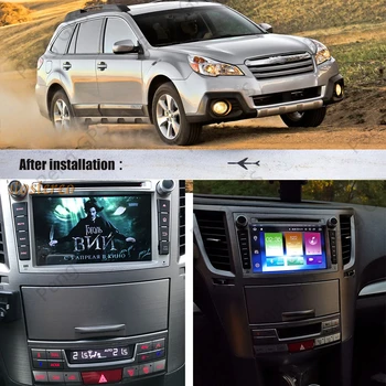 Car Multimedia Afspiller Til Subaru Legacy Outback Android-Radio, kassettebåndoptager 2009 - DVD-GPS Navi-hovedenheden autoradio