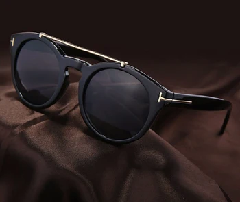 JackJad 2020 Nye Mode Brand Design for Mænd, Kvinder Solbriller Klassiske Runde Metal Bro Vintage solbriller UV400 Oculos De Sol