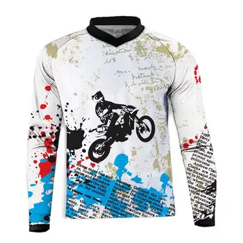 2021 Motorcykel Trøjer Moto XC Motorcykel Sommer, Mountain Bike Motocross Jersey XC BMX DH MTB T Shirt Tøj