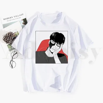 Bj Alex Yaoi Tshirt Hip Hop Pige Print Top Tees Harajuku t-shirts Mænd Mode Sommer T-shirts