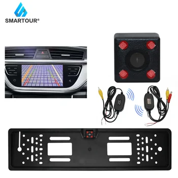Smartour Nye HD nattesyn Bil førerspejlets Kamera 120 Vidvinkel Reverse Parkering Vandtæt Kamera CCD LED Auto Backup-Skærm