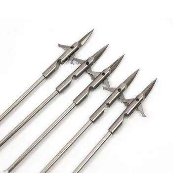 163mm Stainless Steel Fishing Darts Slingshot Fishing Arrow Tip Recurve Bow Fishing