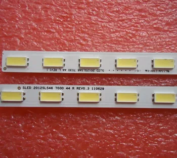 2stk LED-baggrundsbelysning Strip for Sony KDL-46HX753 KDL-46EX650 KDL-46HX750 46-DOWN LJ64-03363A 03363B 03363C LTY460HN05 LTY460HQ05