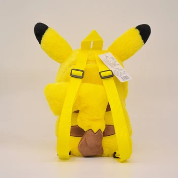 Søde Pikachus Rygsæk skoletaske Plys Legetøj Anime Udstoppet Dukke Dekorationer Hat Fødselsdag Julegaver Til kid Kæreste