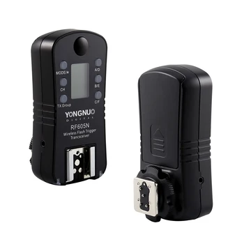 Yongnuo Digital RF 605N FSK 2,4 GHz Radio Wireless Flash Trigger, der passer til Nikon-Kameraer