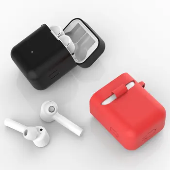 Silikone Øretelefon Sag For Xiaomi Airdots Pro Blød Beskyttende Dække Huden Til Xiaomi Mi Luft TWS Trådløse Bluetooth Øretelefoner Pose